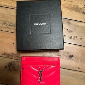 YSL Card Wallet